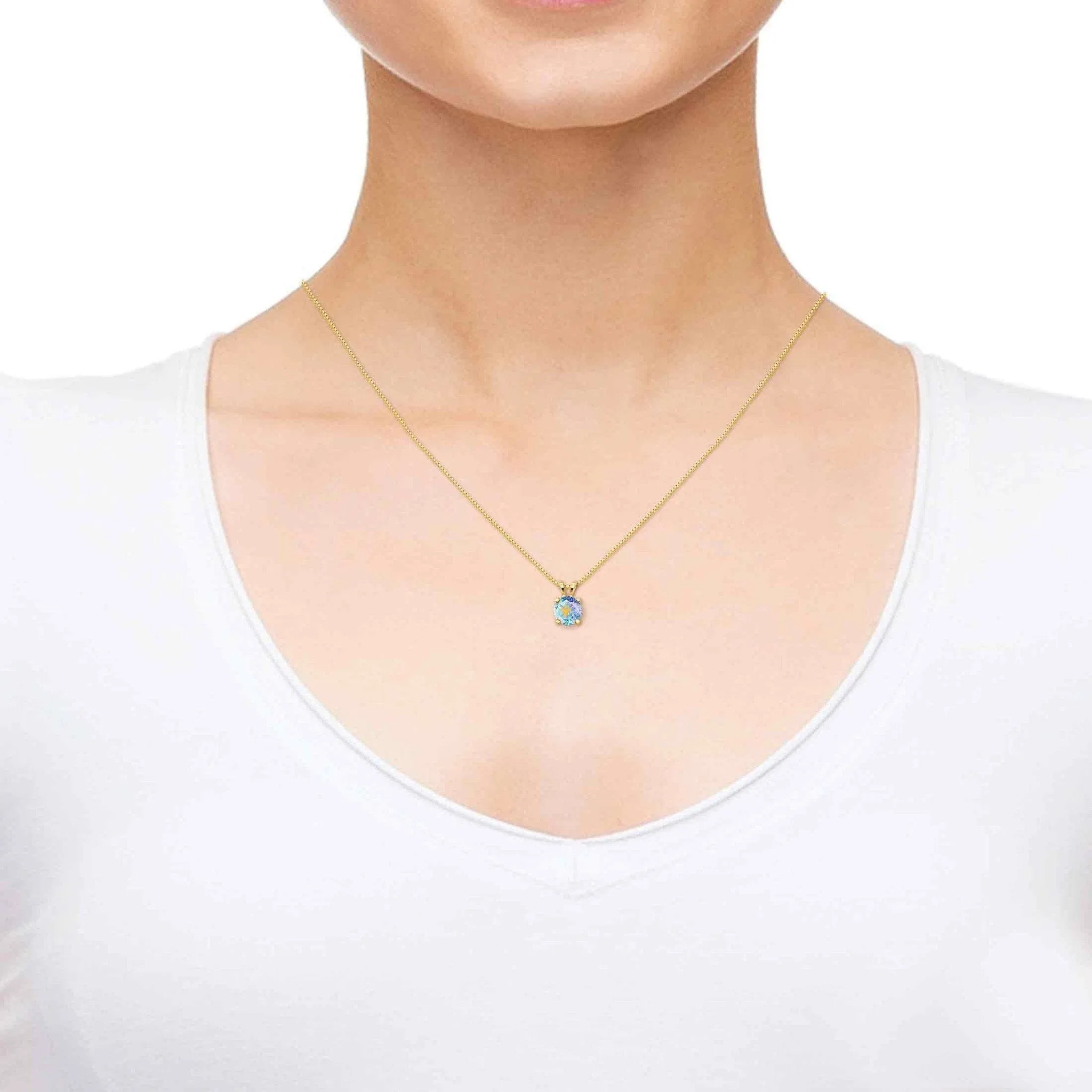 Taurus Sign, 14k Gold Necklace, Swarovski
